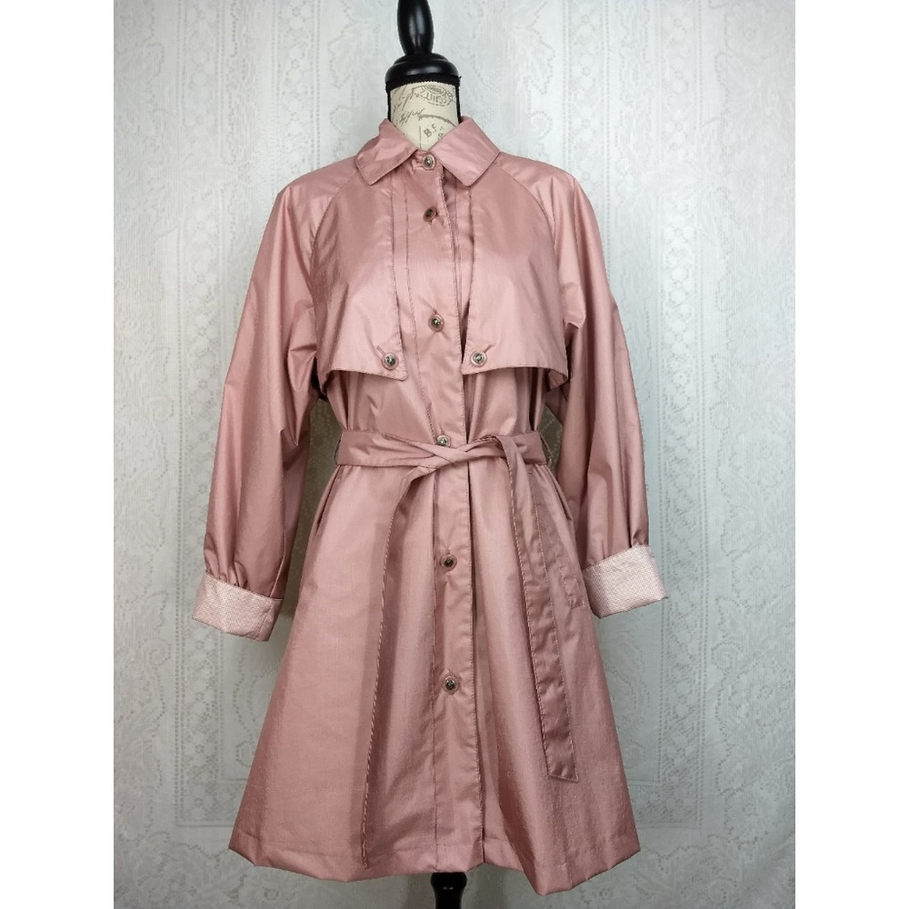 Fleet Street Pink Trenchcoat Size 10P